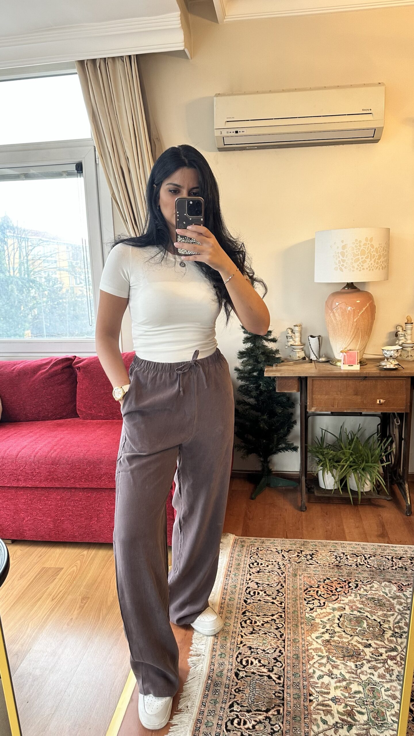 Oysho White Basic Tshirt - Image 2