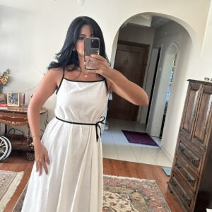 Riviera Linen Maxi Dress