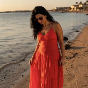 Scarlet Breeze – Red Summer Maxi