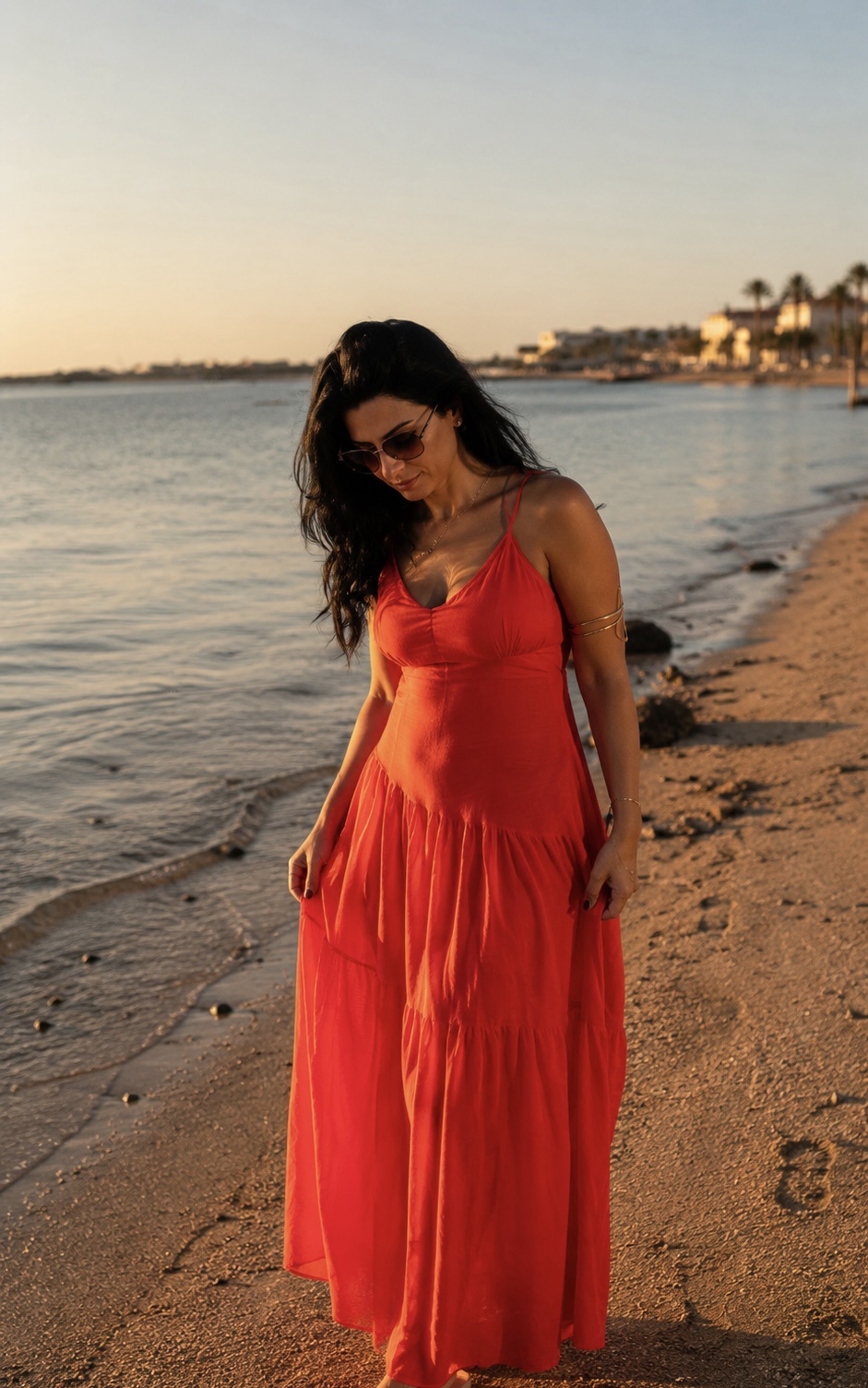 Scarlet Breeze – Red Summer Maxi
