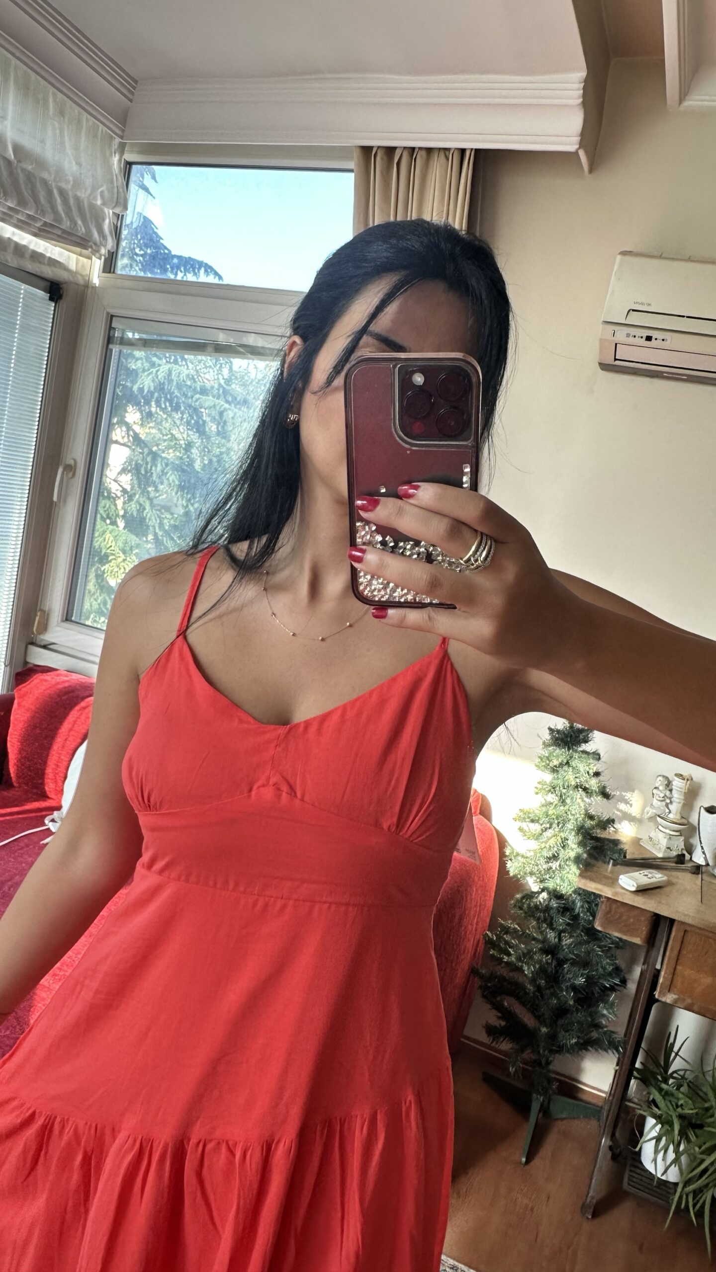 Scarlet Breeze – Red Summer Maxi - Image 3