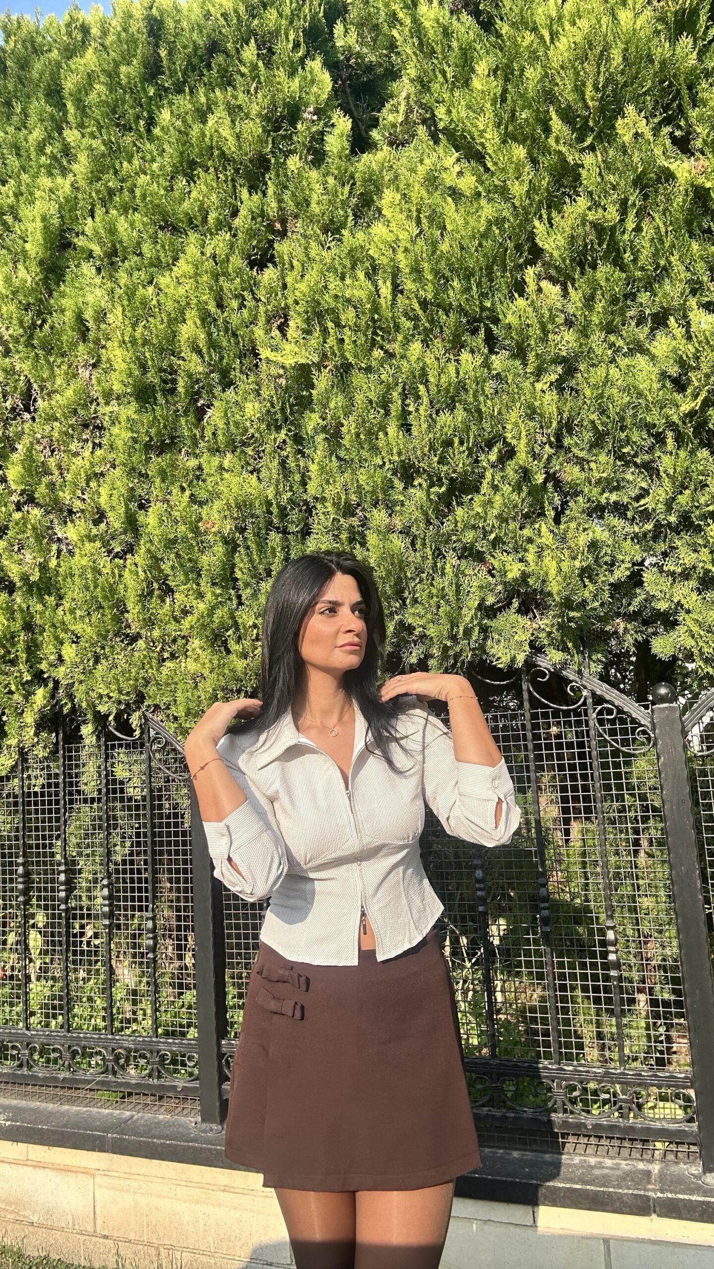 Sandstone Pinstripe Shirt