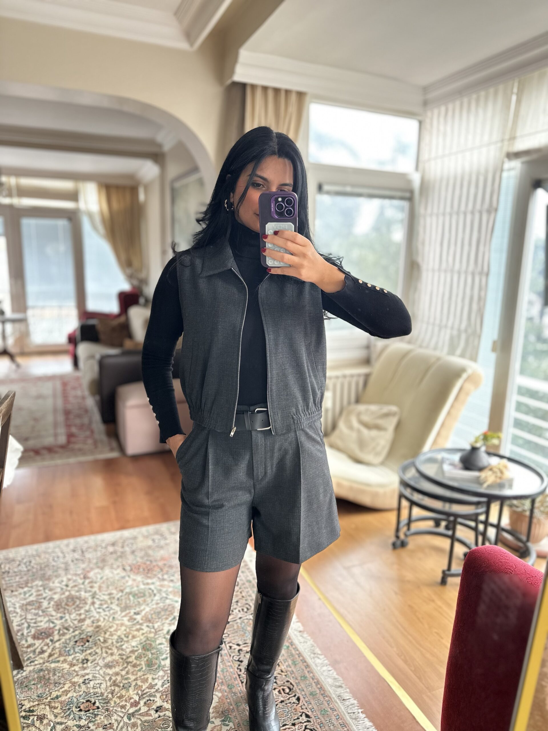 Classic Tailored City Shorts - Image 2