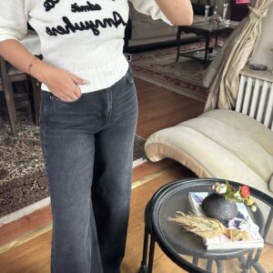 Élora Wide-Leg Denim