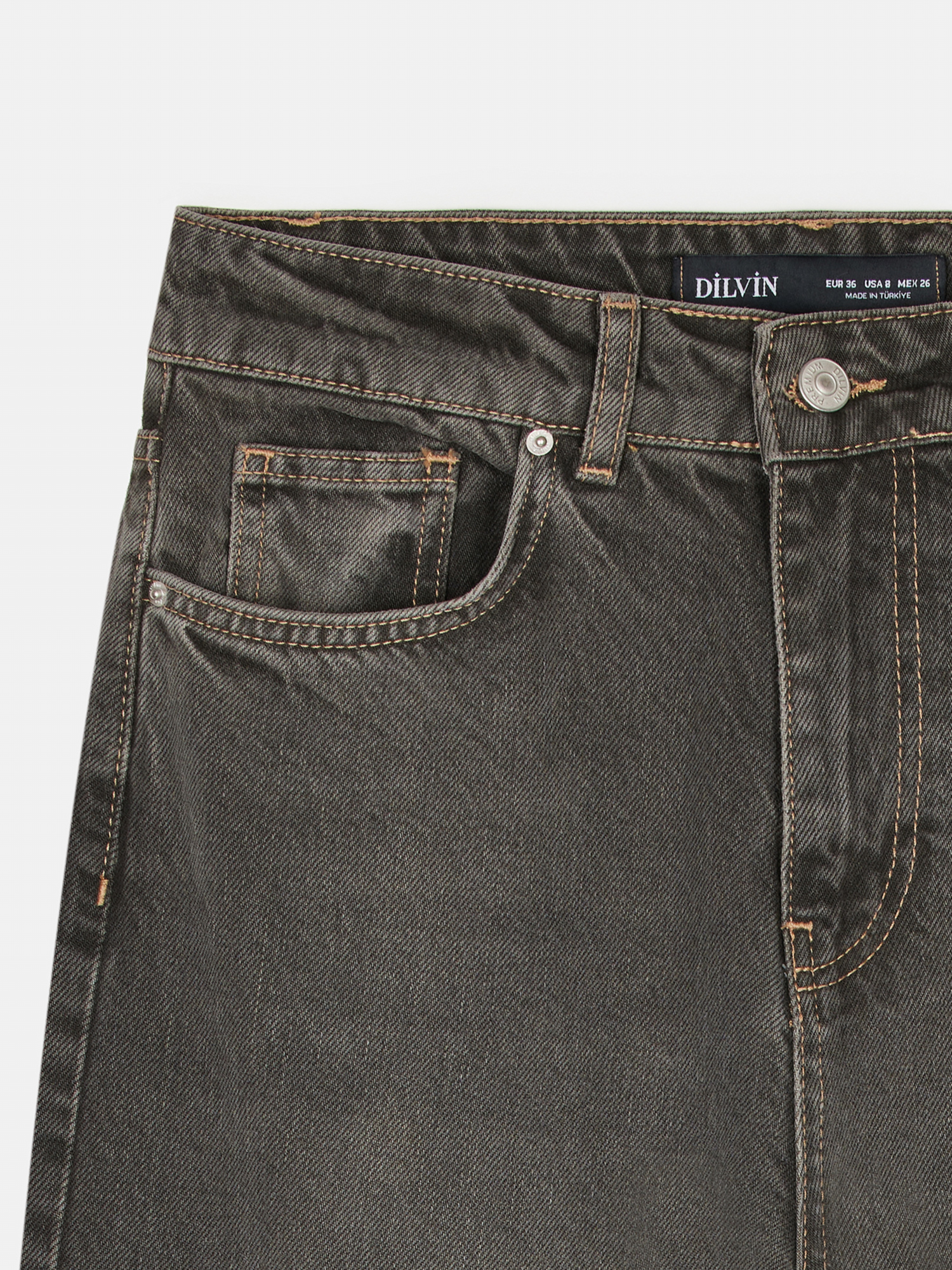 Smoky Grey Wide-Leg Denim - Image 5