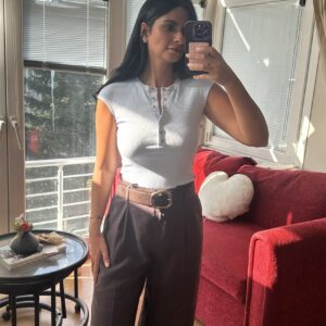 Chocolate Luxe Tencel Palazzo Pants