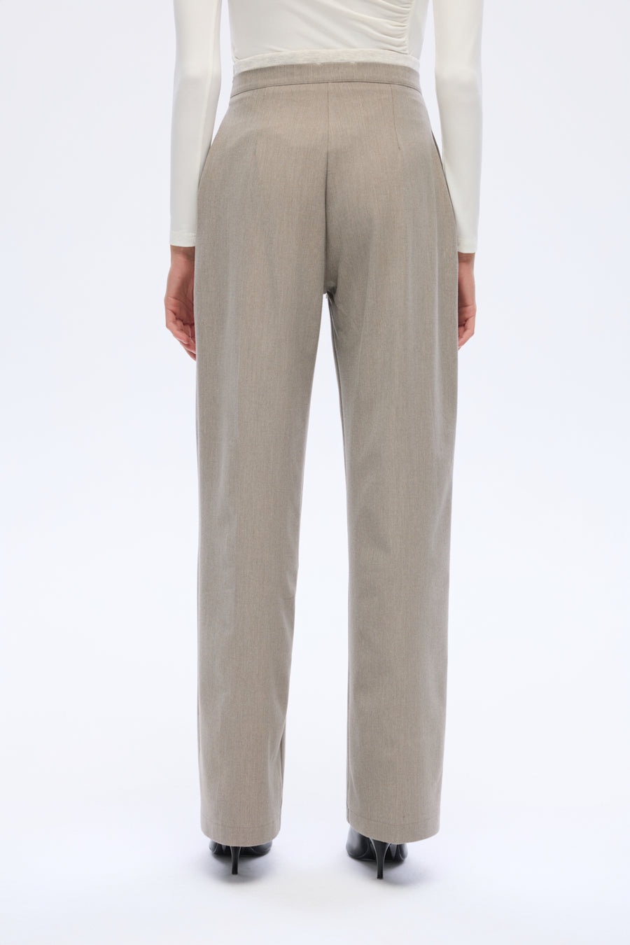 Urban Muse Wide-Leg Pants – Greige - Image 5