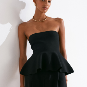 The Contour Peplum Top