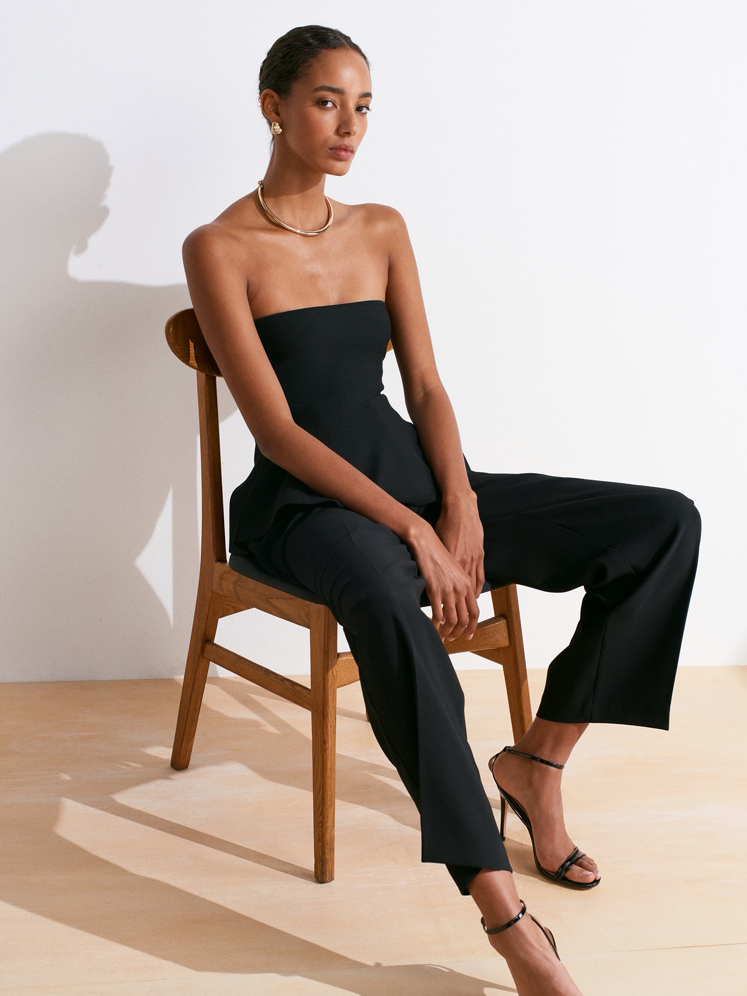 The Contour Peplum Top - Image 3