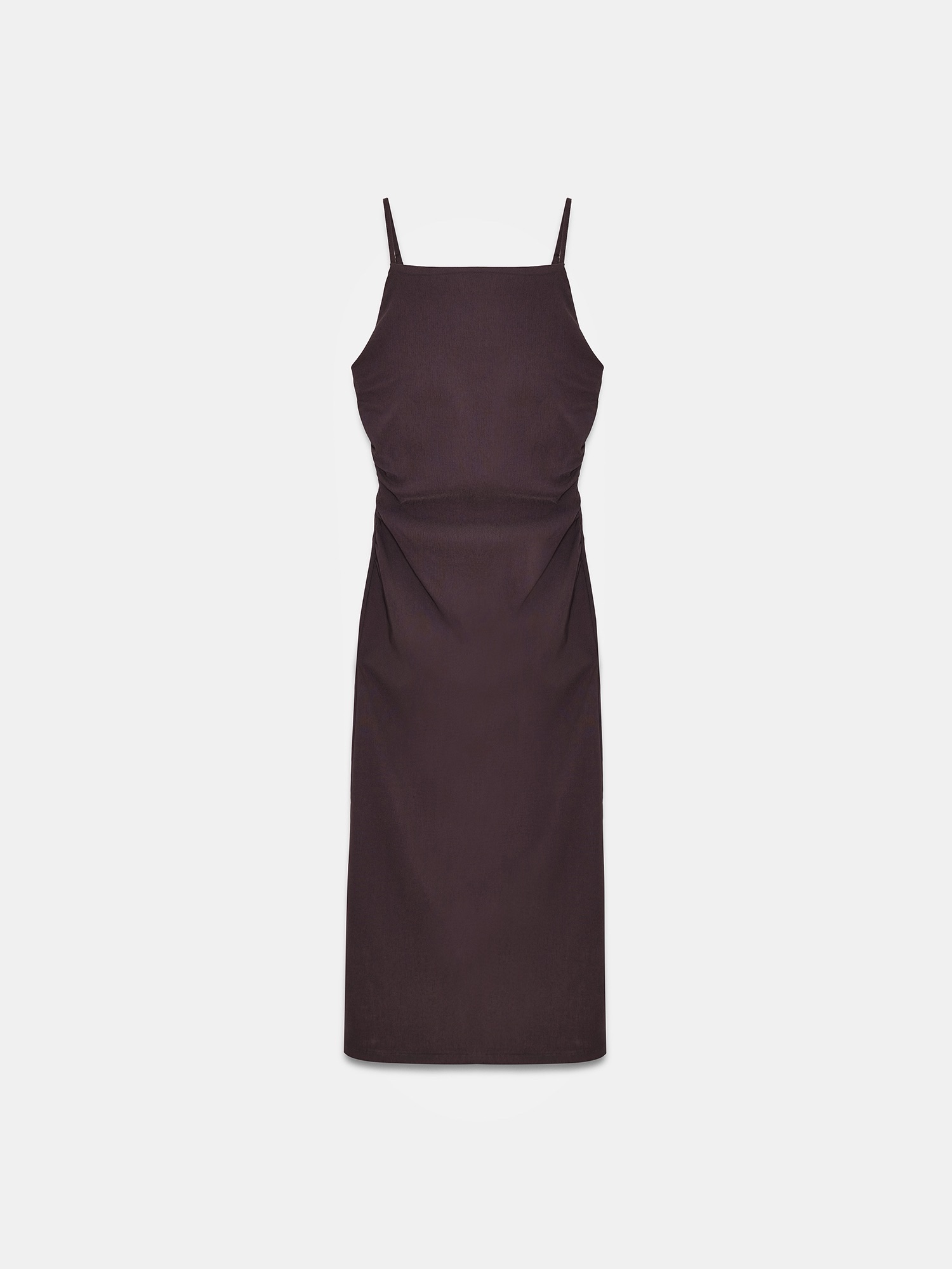 Mocha Sculpt Midi Dress - Image 6