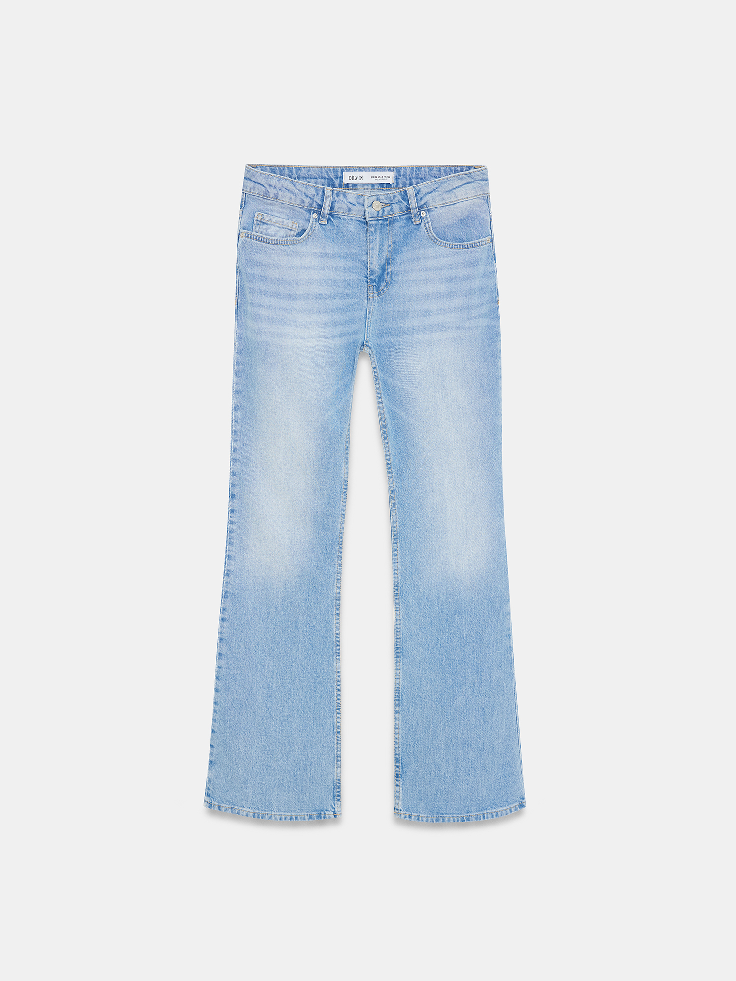 Lumière Soft Flare Jeans-low waist - Image 5