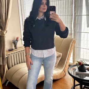 Lumière Soft Flare Jeans-low waist