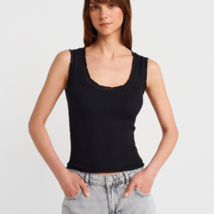 Fine Knit Sleeveless Top