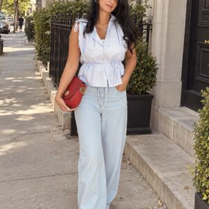 Riviera Tie-Shoulder Shirt