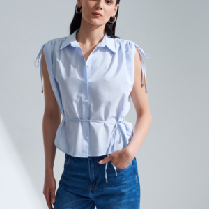 Riviera Tie-Shoulder Shirt