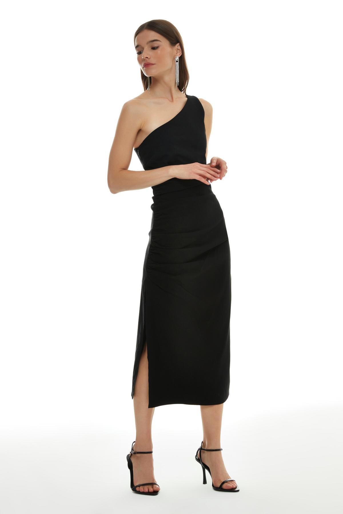 Luna Noir Dress - Image 2