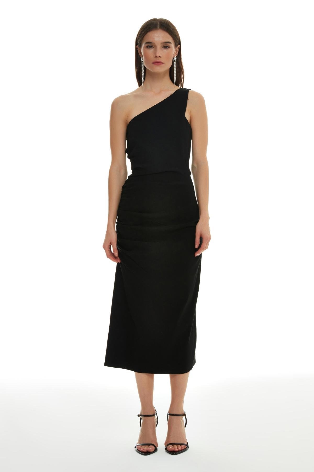 Luna Noir Dress - Image 3