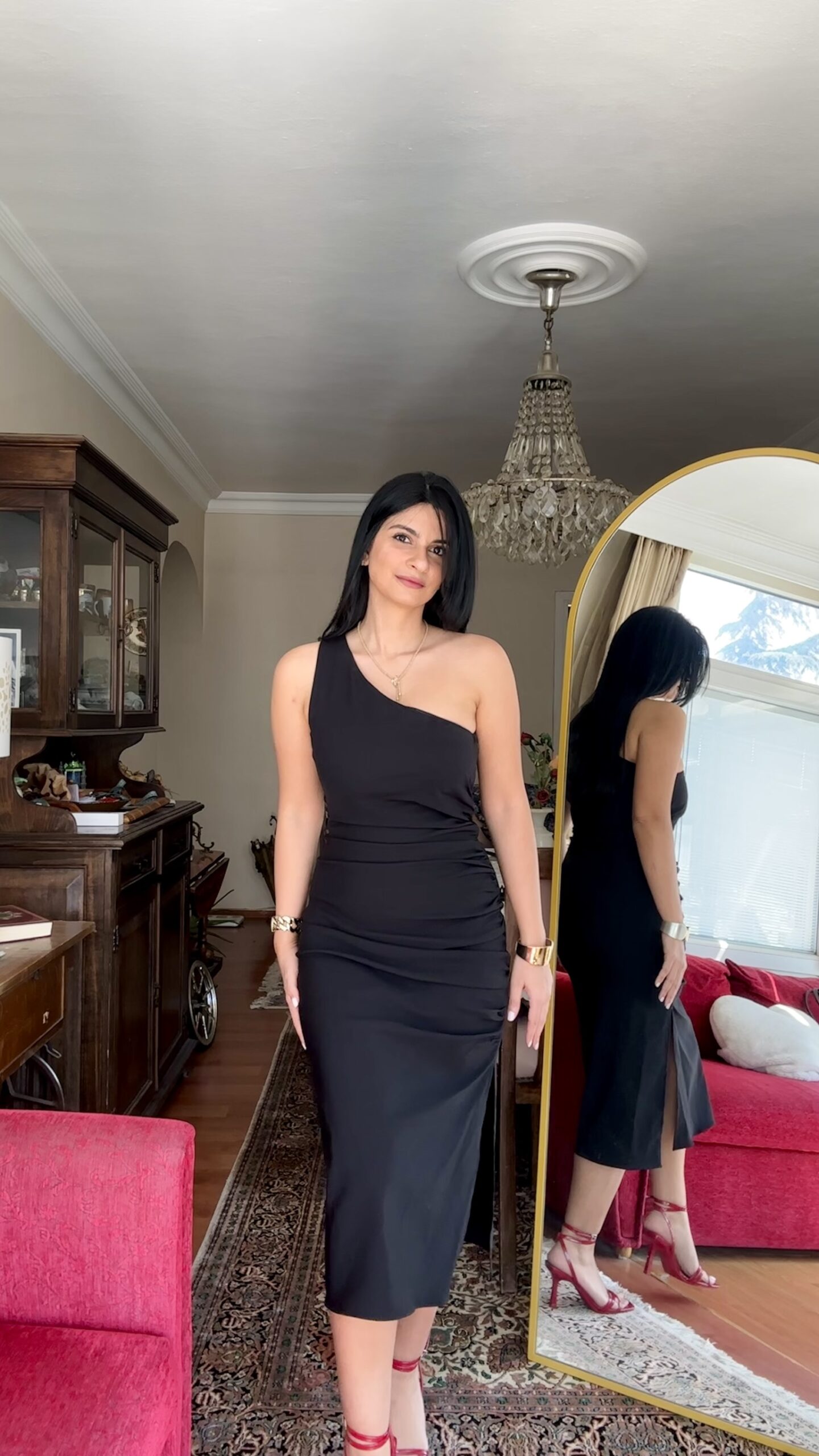 Luna Noir Dress