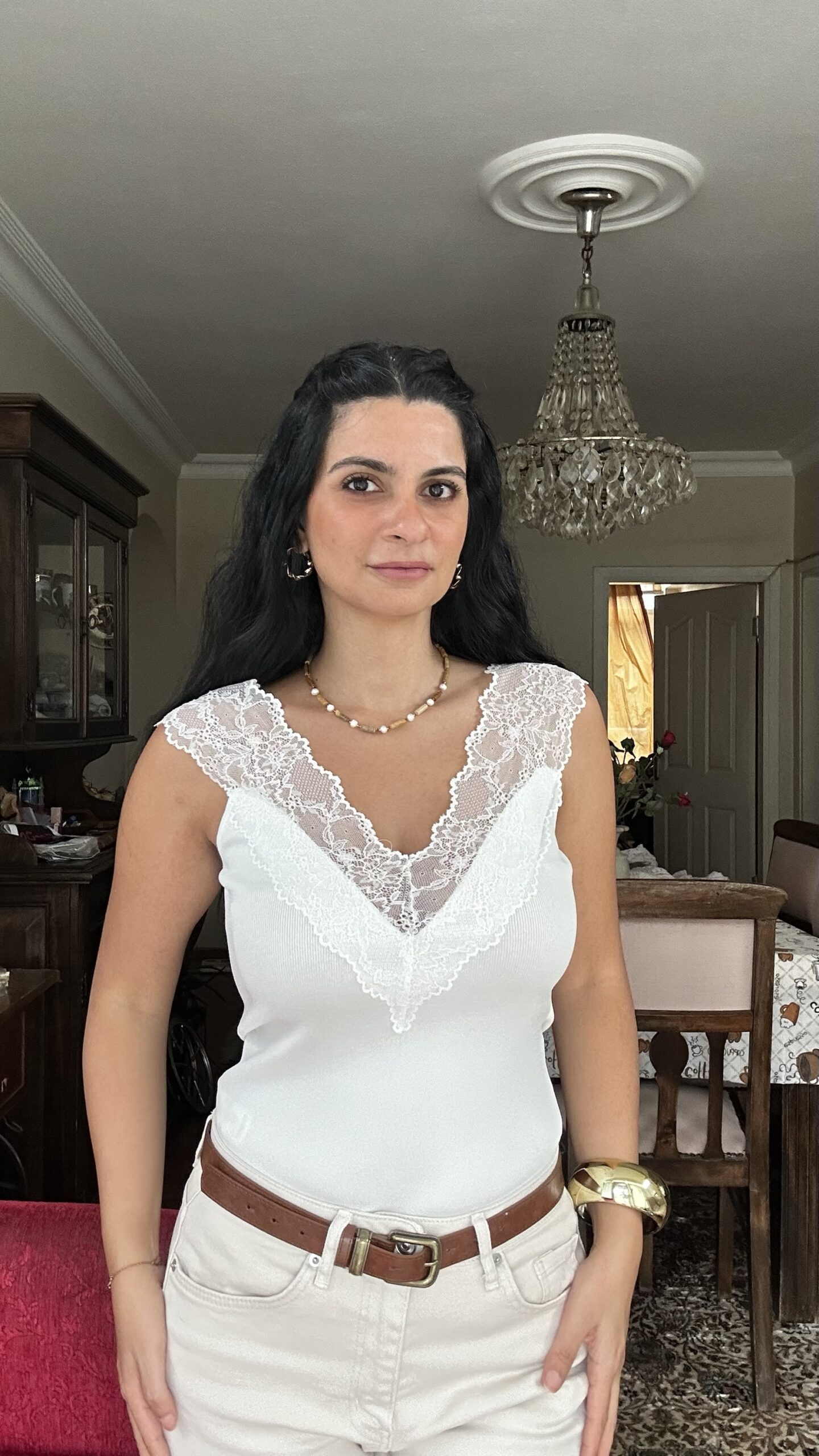 Amélie Lace Top