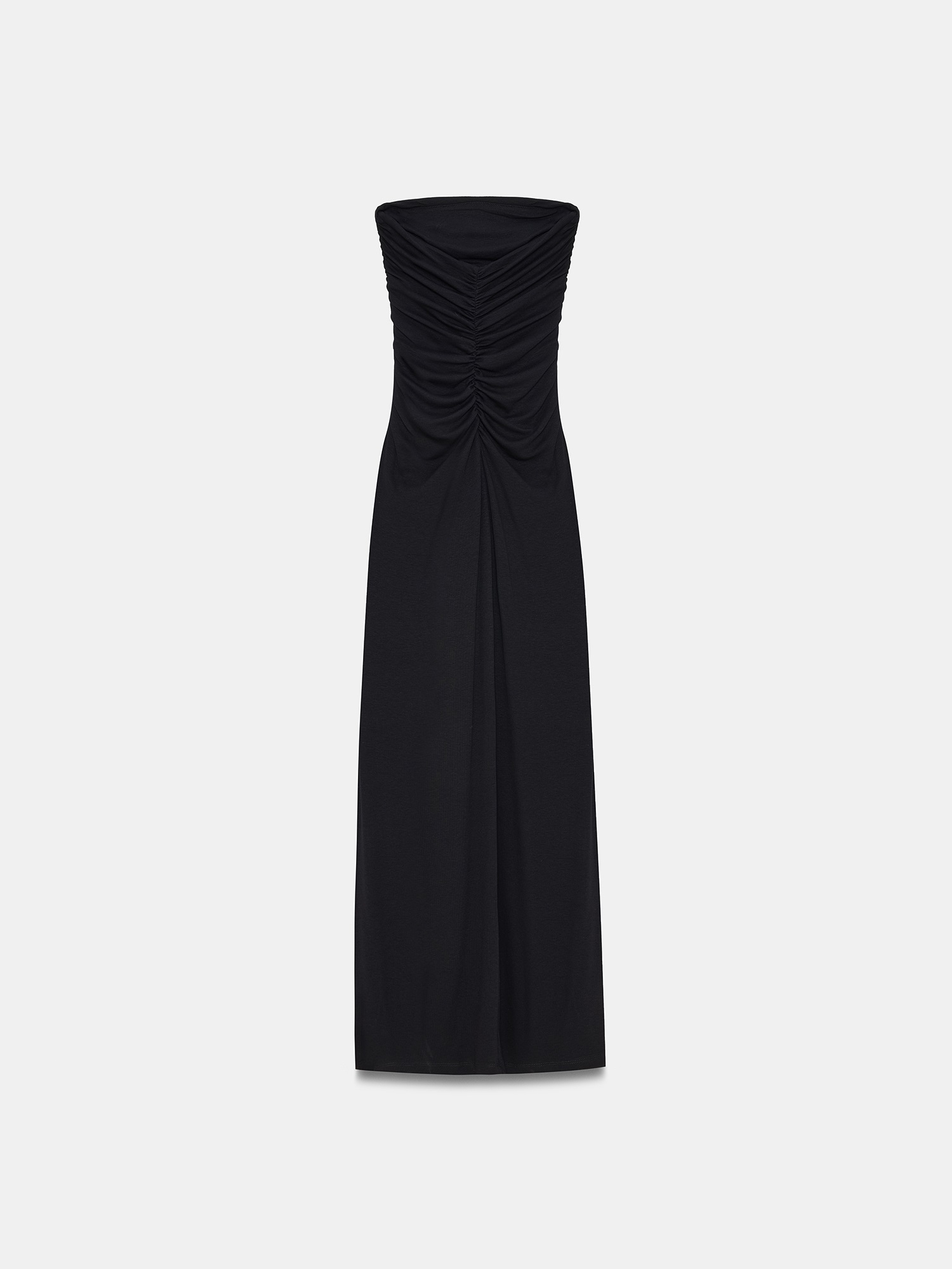 Noir Ruched Maxi Dress( preorder) 10 days - Image 8