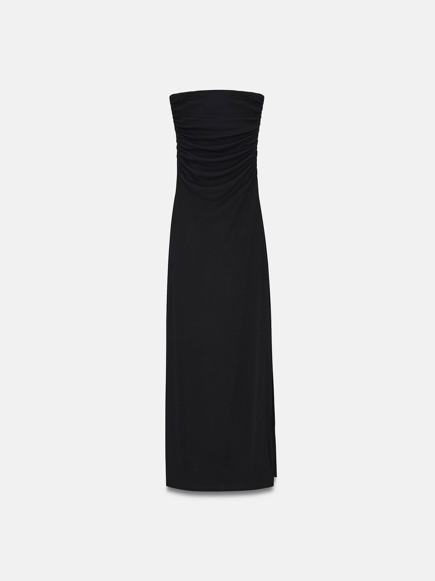 Noir Ruched Maxi Dress( preorder) 10 days - Image 9