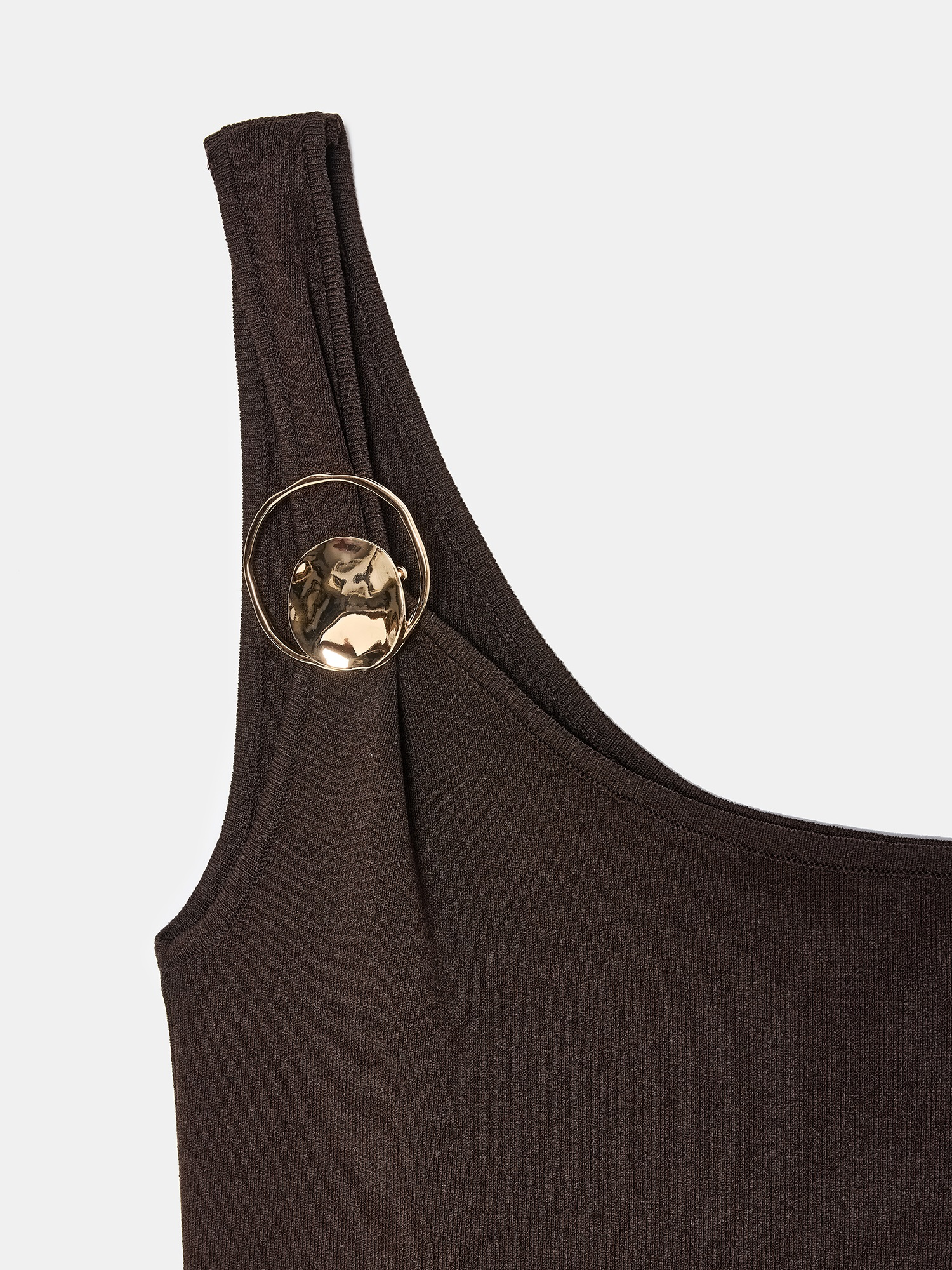 Sienna One-Shoulder Midi Dress -standard size - Image 6